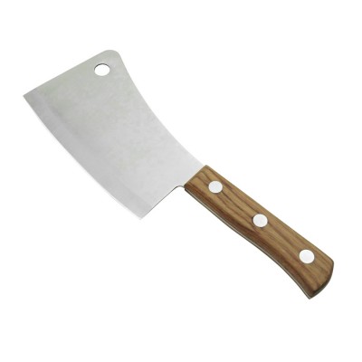 7 Inch Stainless Steel Chopper Knife with Rose Wood Handle